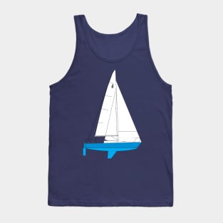 J/24 Sailboat Tank Top